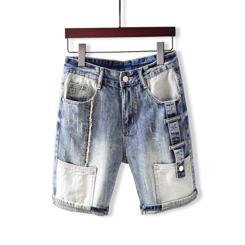 Pantaloni jeans corti da uomo  - Men'S Fashion Overalls recensione e prezzo