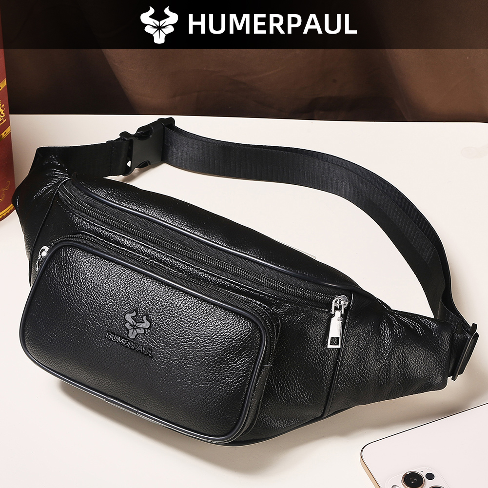 HUMERPAUL Marsupio da Uomo in  - Leather Belt Braided recensione e prezzo