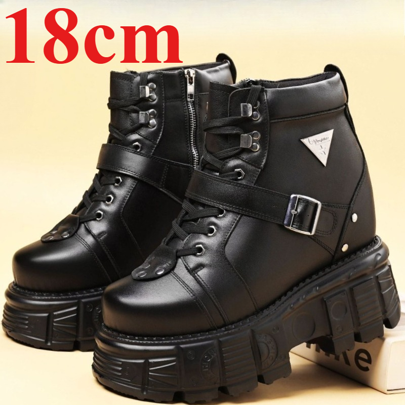 Stivali da Moto in Vera Pelle  - Fashion Men'S Boots recensione e prezzo