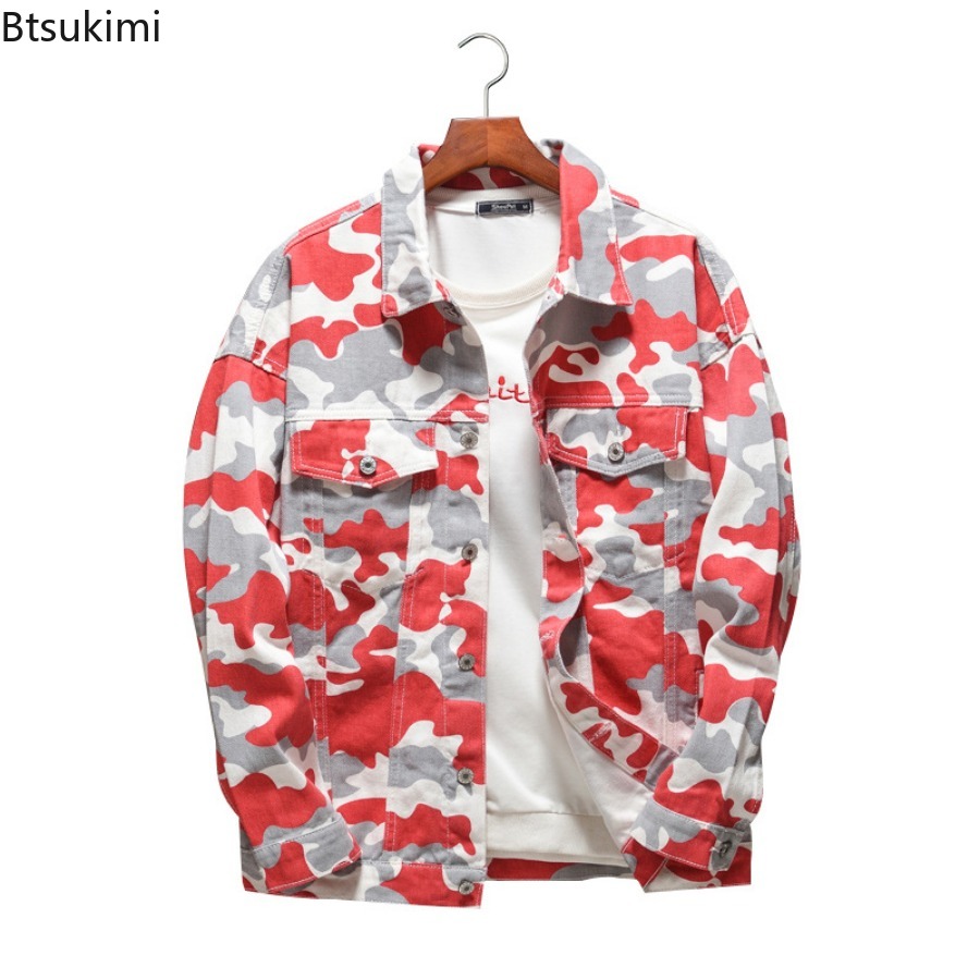 Primavera Autunno Moda uomo Gi - Mens Fashion Denim Jacket recensione e prezzo