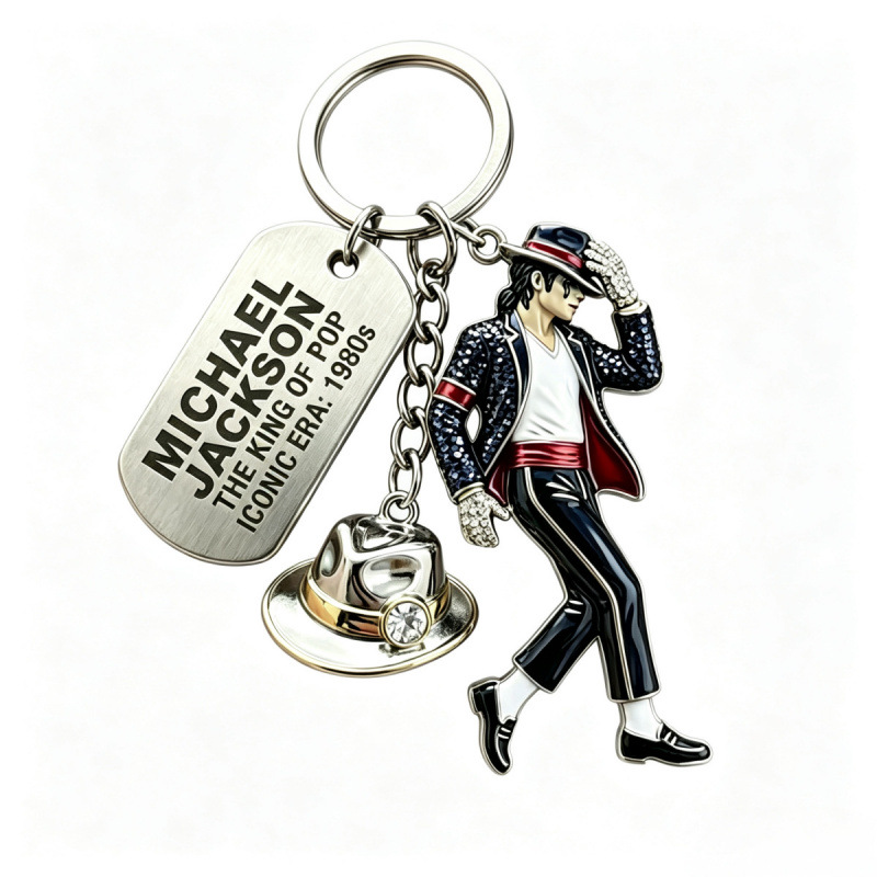 Portachiavi Michael Jackson 20 - Men Fashion King recensione e prezzo