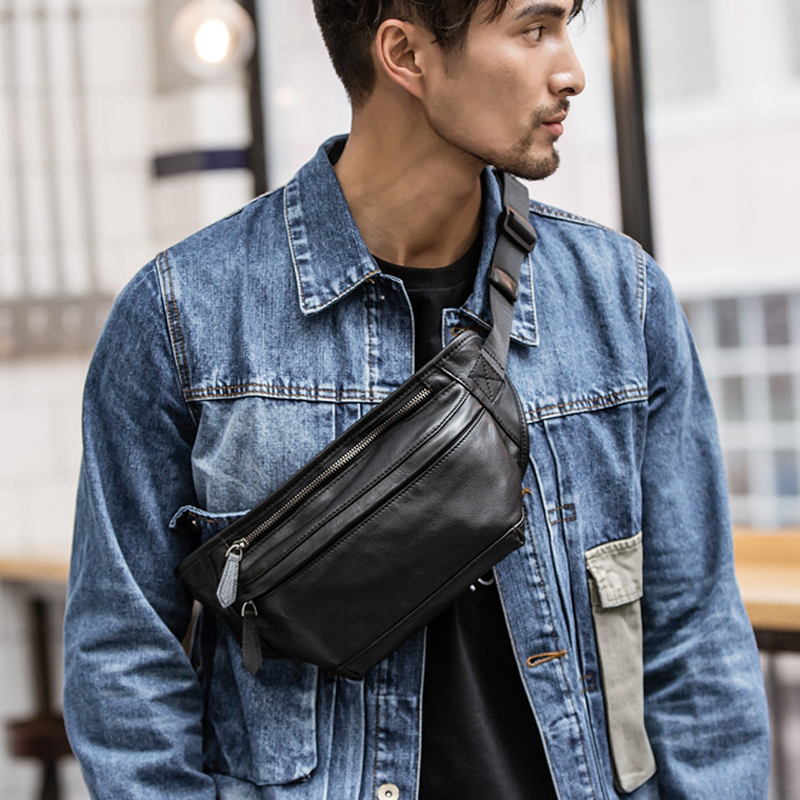 Nuova Borsa da Cintura in Vera - Leather Belt Braided recensione e prezzo