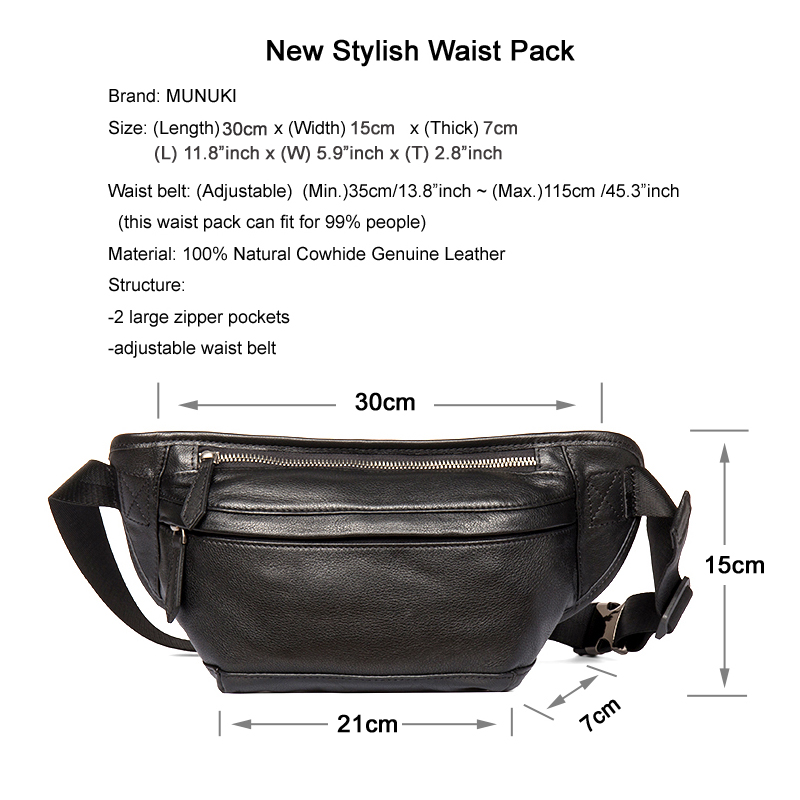Nuova Borsa da Cintura in Vera - Leather Belt Braided recensione e prezzo