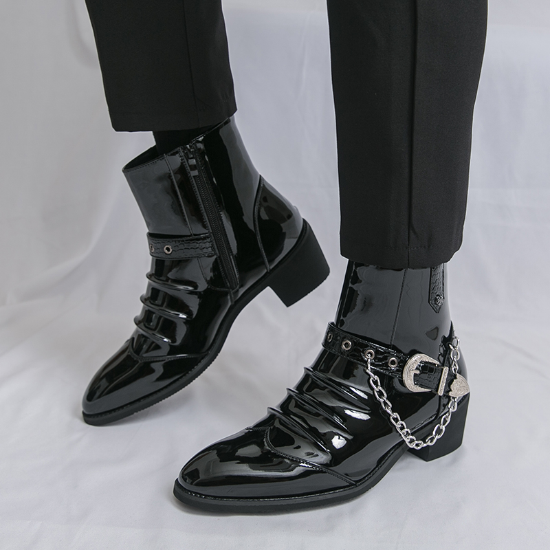 Stivali casual da uomo alti co - Men Fashion Elegant recensione e prezzo