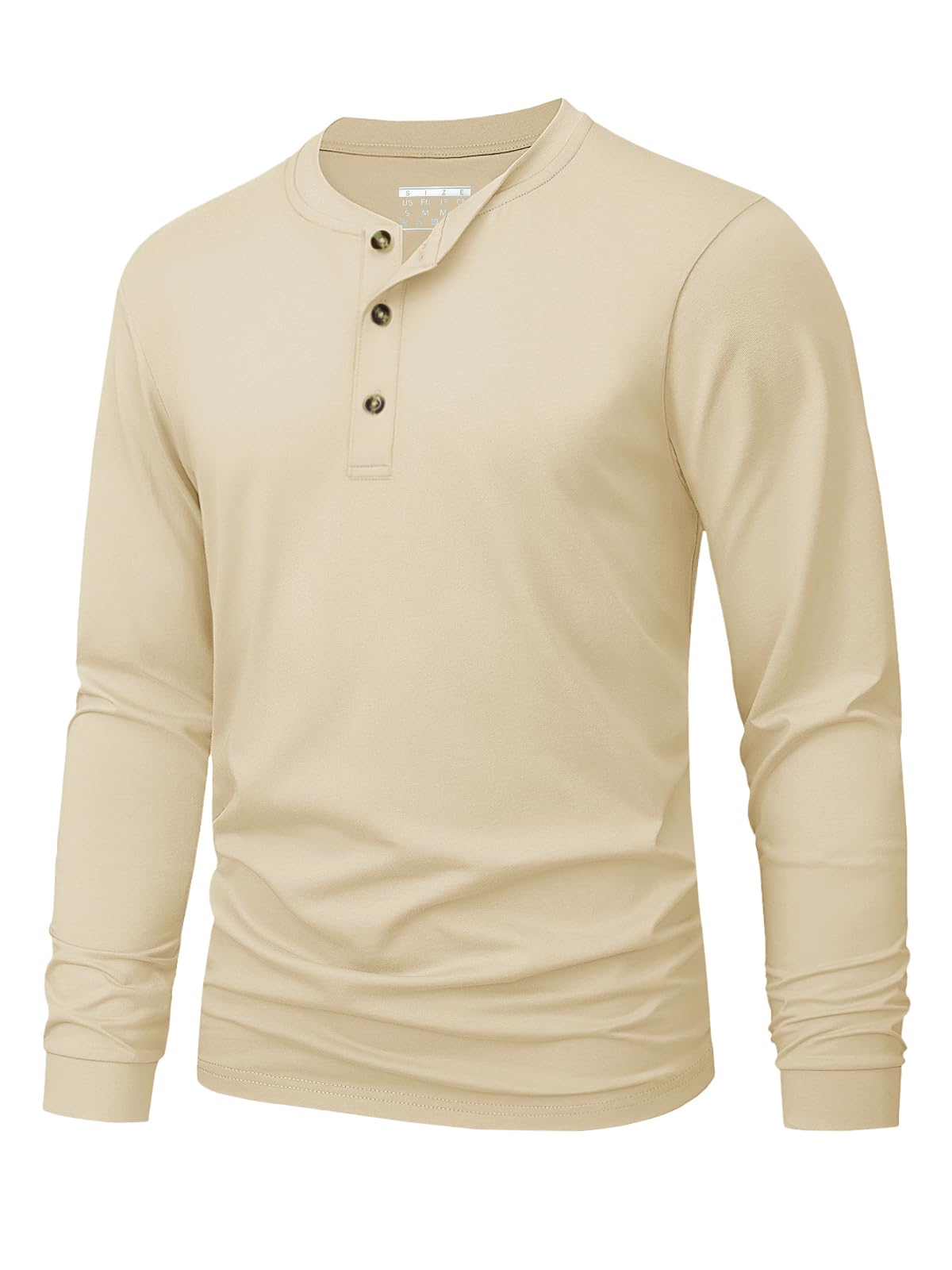 T-shirt Henley da uomo, tinta  - Men'S Tops Fashion recensione e prezzo