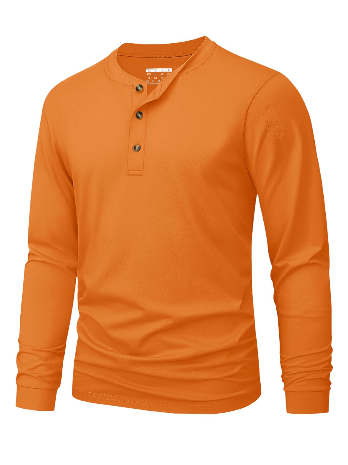 T-shirt Henley da uomo, tinta  - Men'S Tops Fashion recensione e prezzo