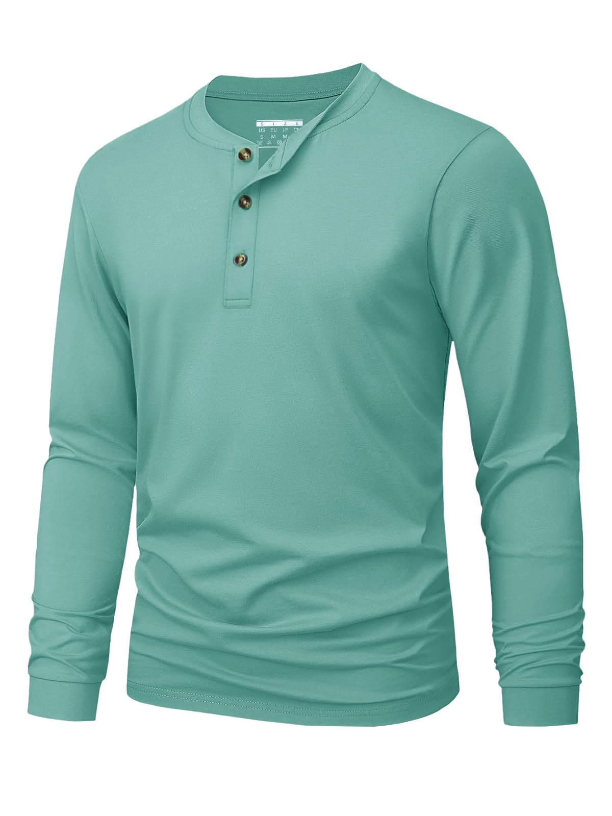 T-shirt Henley da uomo, tinta  - Men'S Tops Fashion recensione e prezzo