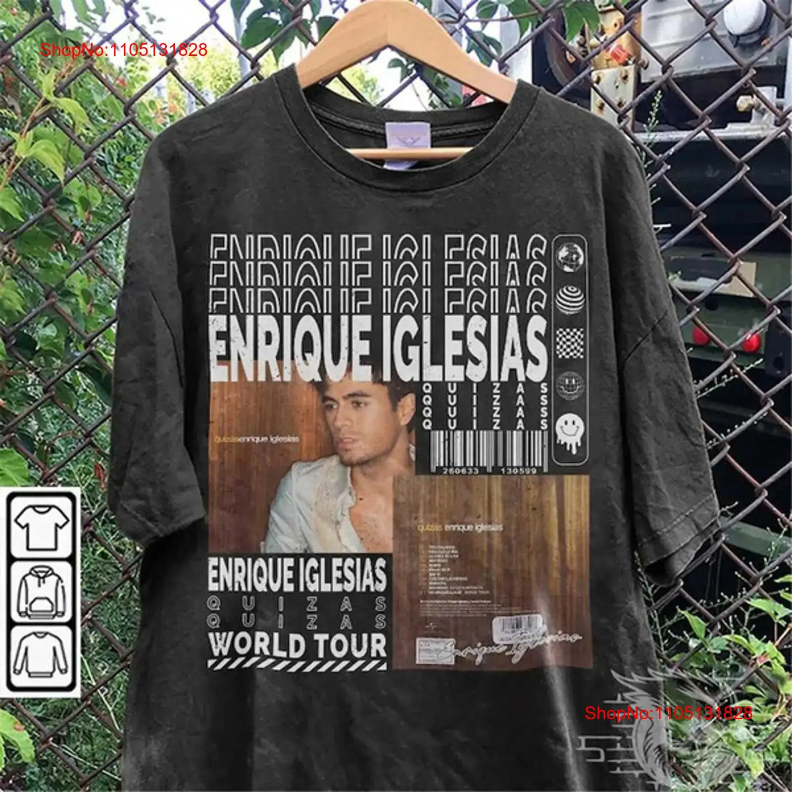 Maglietta musicale Enrique Igl - Men'S Fashion Quiz recensione e prezzo