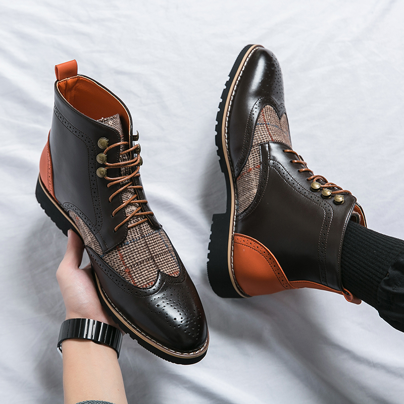 Stivali da combattimento all'a - Mens Fashion Combat Boots recensione e prezzo