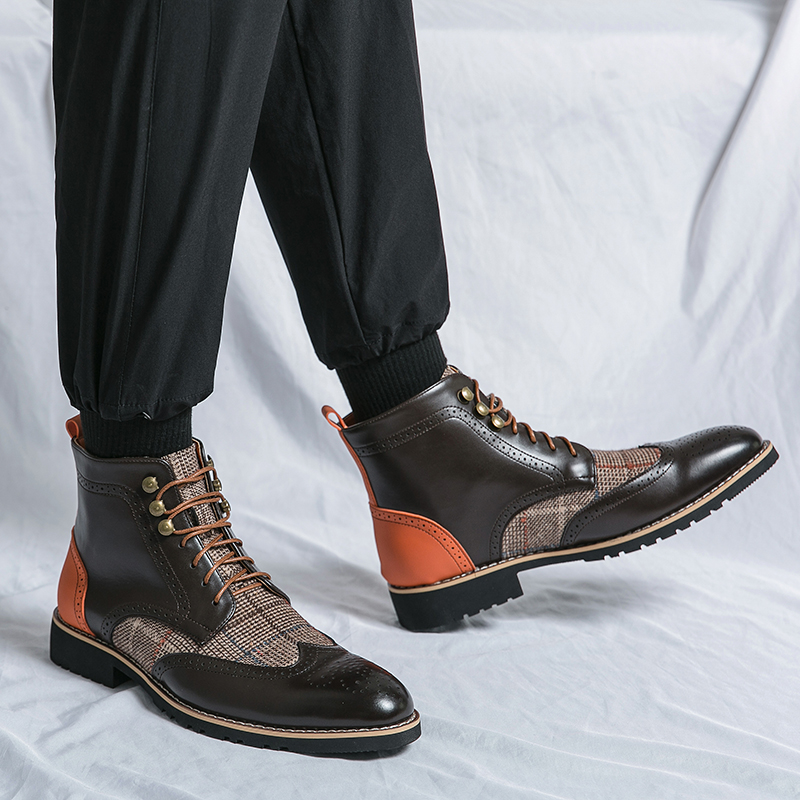 Stivali da combattimento all'a - Mens Fashion Combat Boots recensione e prezzo