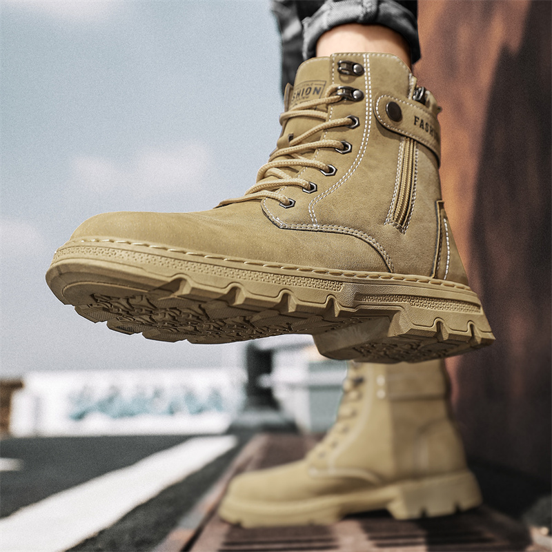 Scarpe da Uomo alla Moda, Stiv - Mens Fashion Combat Boots recensione e prezzo