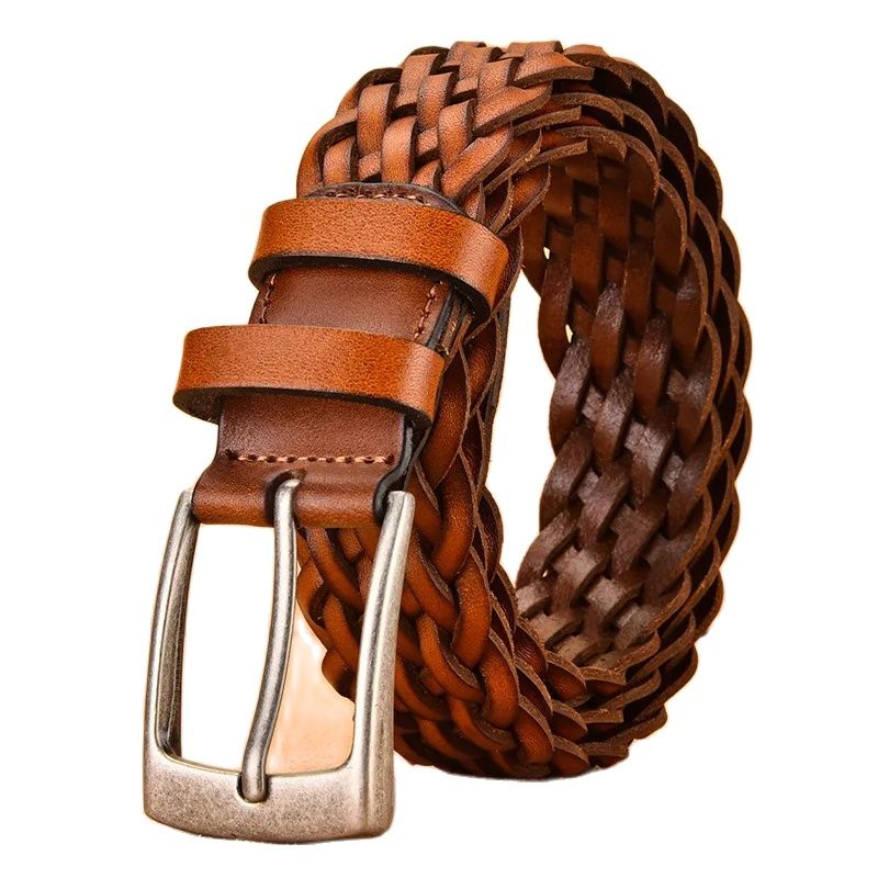 2025 Cintura da uomo in vera p - Leather Belt Braided recensione e prezzo