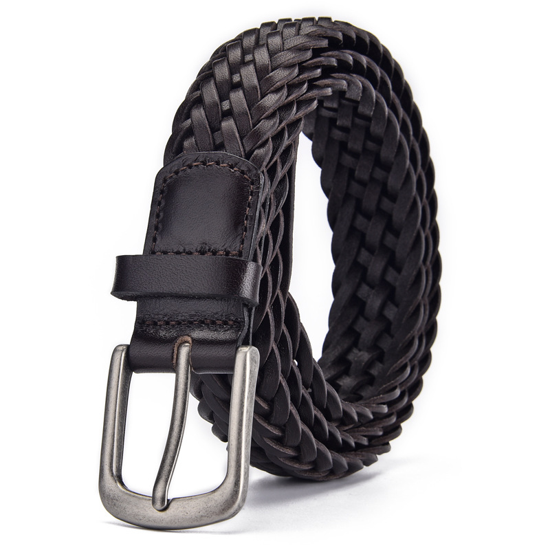2025 Cintura da uomo in vera p - Leather Belt Braided recensione e prezzo